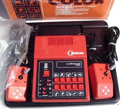 Palson CX.306 CX-306 Super 10 color (red case - black control panel)